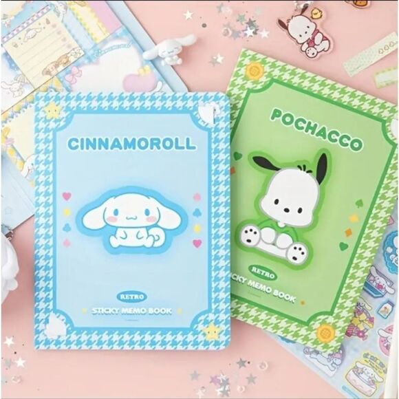 3 for $26 - Hello Kittys Pochacco Memo Book- Set of Sticky Notes - Picture 4 of 5